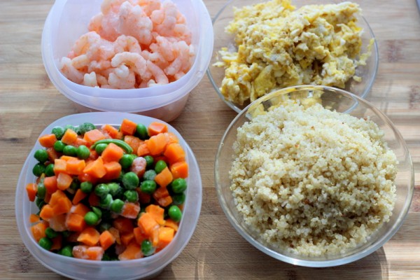 Shrimp Fried Quinoa 