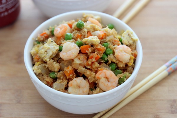 Shrimp Fried Quinoa 