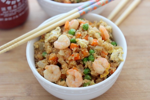 Shrimp Fried Quinoa 