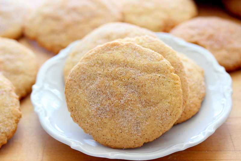 Cinnamon Crusted Sugar Cookies