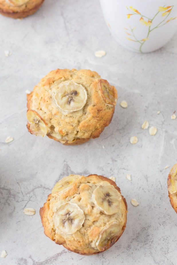 Banana Oat Muffins