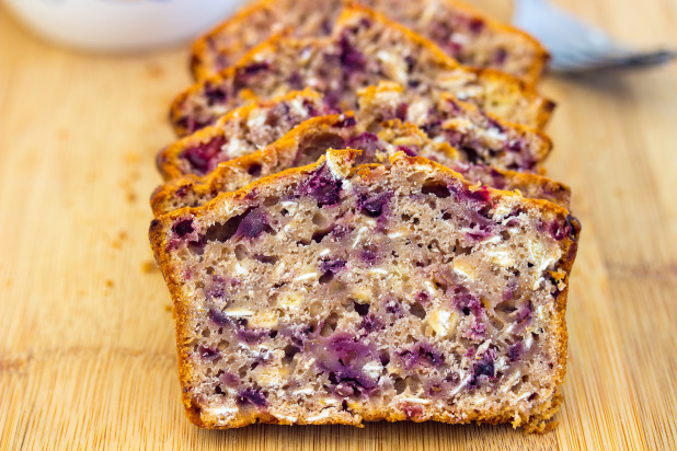 Cherry Almond Oat Bread recipe that is fresh full of flavor and all natural!