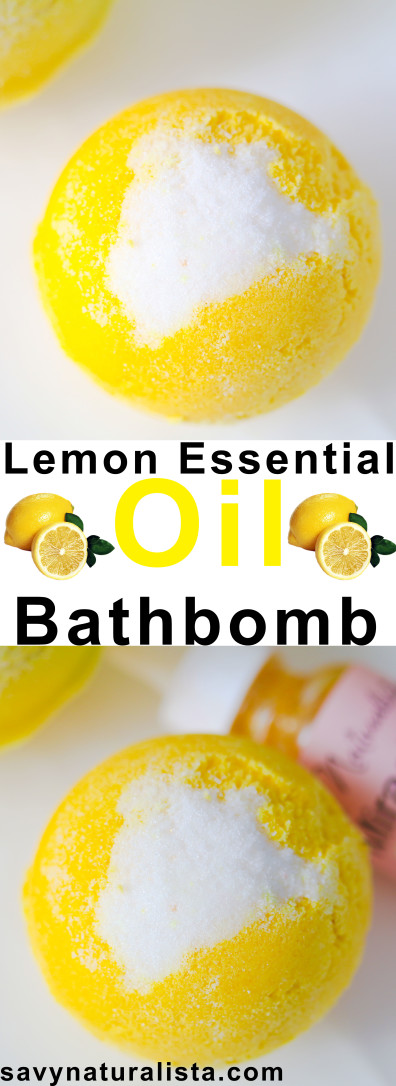 Take advantage of this lemon season and invigorate your bath with these lovely lemon essential oil bathbombs.