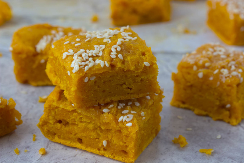 Pumpkin Sesame Bites