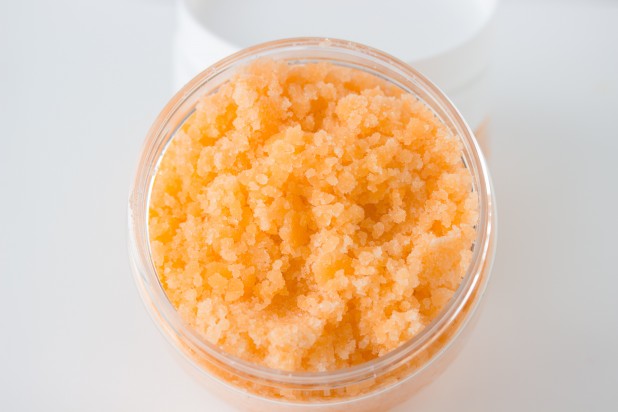 Making Vanilla Creamsicle Bath Bombs