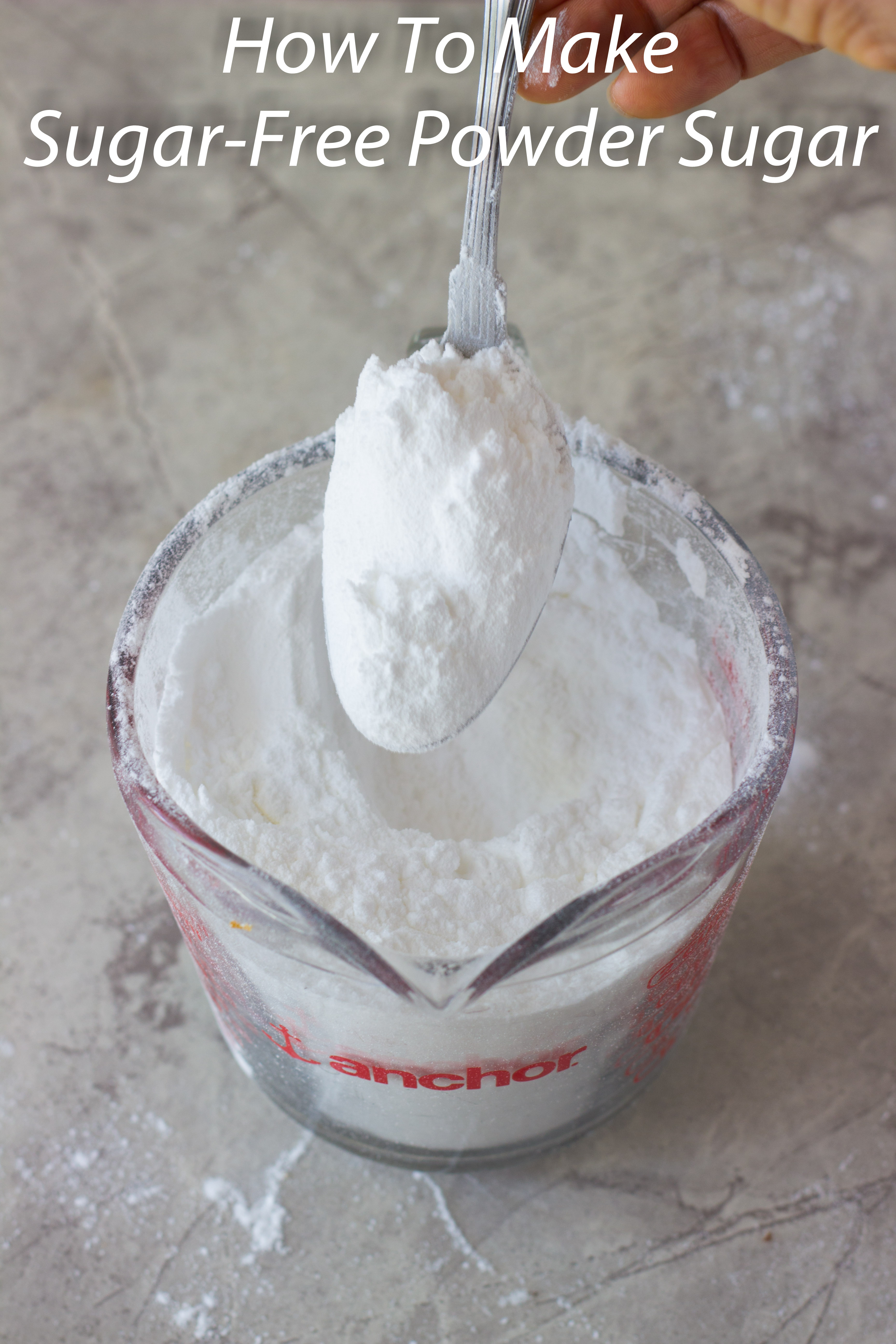 How to Make: Sugar Free Powder Sugar